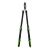 RL5731S2 Professional 40MM Bypass Lopper - Extendable Gear Boost Branch Cutter with Steel Tube Handle & Non-Slip TPR Grip for Live Branches, Rivet-Locked Ergonomic Design
