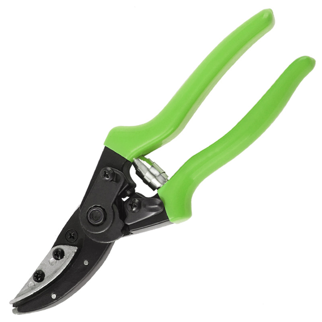 OEM ODM Bulk Bypass Pruner Garden Scissors Flower Shears Lightweight Teflon Coated Pruning Cutter