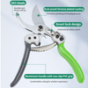 Professional garden pruning shear- SK5 Steel Anvil Pruner - 20mm Capacity, Lightweight Aluminum Handle