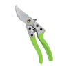 Professional Chrome Pruning Shears - HRC50 Steel Blades, 15mm Cut Capacity, Auto Lock, Lightweight 220g Design
