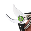 Titanium-Coated Premium Pruner - 15mm Cut Capacity, HRC50 Blade, Lightweight Aluminum Handle, 276g