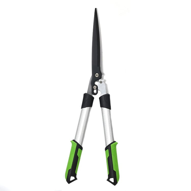 Professional OEM Gear-Driven Hedge Shears - 6MM Cutting Capacity, Heat-Treated Blades, ergonomic garden tools