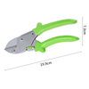 Professional Garden Shear Steel Anvil Pruner - 15mm Capacity, Chrome Plated Anti-Rust Blade