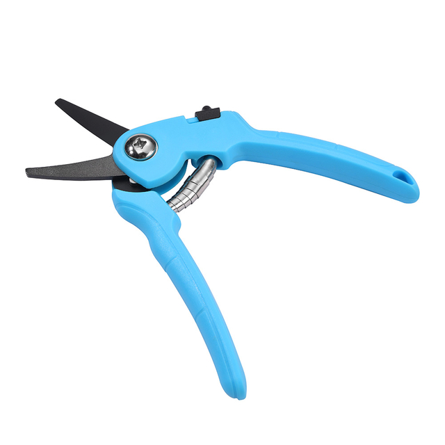 Straight Pruning Shears with Carbon Steel Blades, Florist Scissors