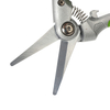 RC121C Precision Flower Pruner - Heavy Duty Pruning Shears with Smart Lock & Ergonomic Aluminum Handle, Non-Slip TPR Grip for Tiny Branches