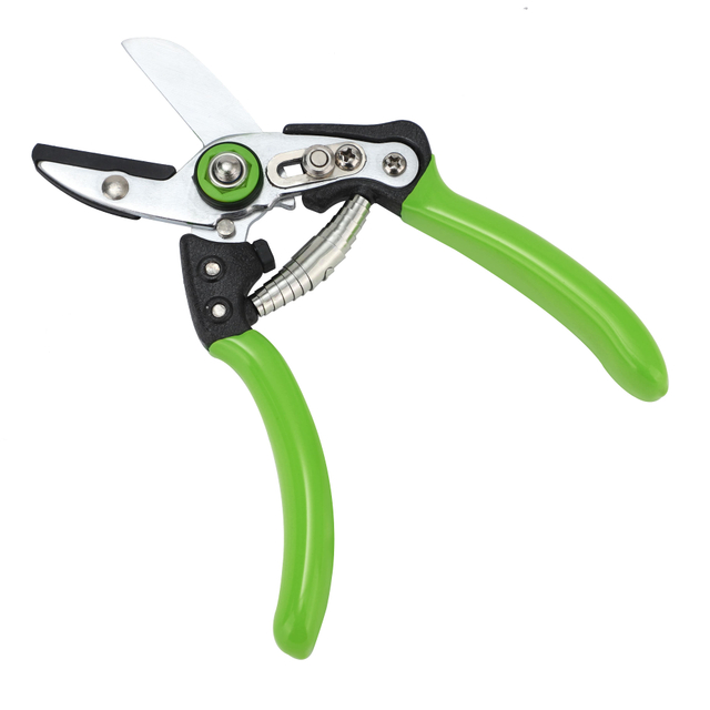 Titanium-Coated Anvil Lopper - 15mm Cutting Capacity, HRC50 Blade, Nylon-Fiber Anvil, Lightweight 274g