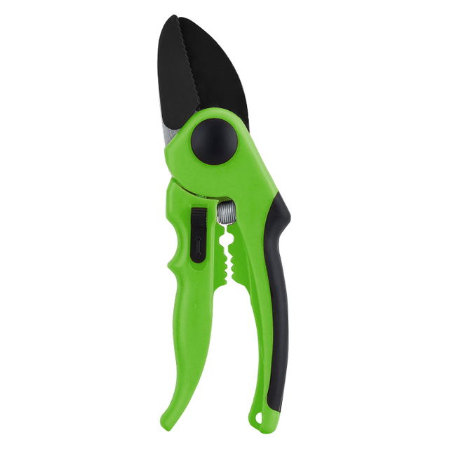 Anvil Pruning Shears with Reinforced Nylon Fiber Anvil