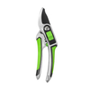 RC123A 20MM Heavy-Duty Bypass Pruner – Ergonomic Aluminum Handle with TPR Grip, One-Button Lock & Size Control, Ideal for Live Branches, Non-Slip Texture, Professional Gardening TooL