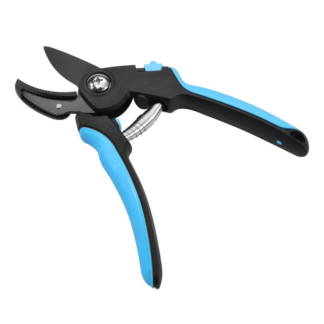 DIY Professional Anvil Pruners Strong Fiberglass Handle With Soft TPR Grip