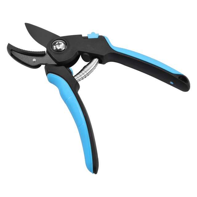 RC137B Wholesale Professional Anvil Pruners - Strong Fiberglass Handle, Soft TPR Grip