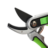 RC123B Anvil Pruner Heavy Duty 20MM Cutting Capacity - Ergonomic Aluminum Handle with Non-Slip TPR Grip, One-Button Lock & Size Control, Ideal for Dead Branches, Professional Gardening Tool