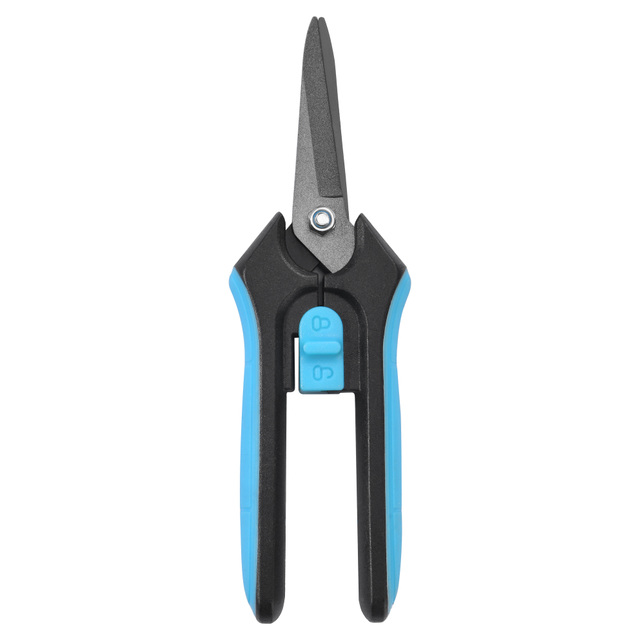 Premium Stainless Steel Mini Garden Pruner Fiber-Reinforced Handle ABS Safety Lock Rose Pruner