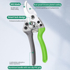Premium SK5 Steel Anvil Pruner -Effortless 20mm Branch Cutting -Feather-Light Ergonomic Design