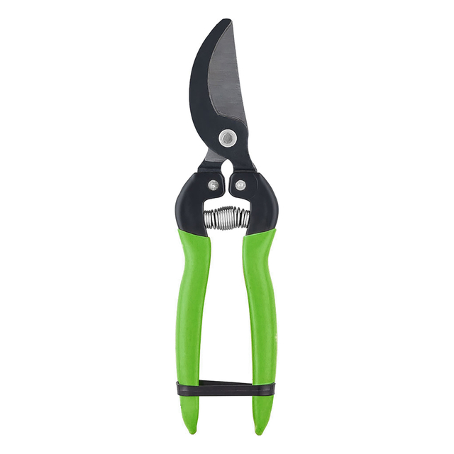 Precision Micro-Tip Pruning Snips - 8mm Capacity, HRC50 Steel Blades, Ultra-Light 116g PVC Grip
