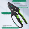 Professional Ratchet Pruner with aluminum handles