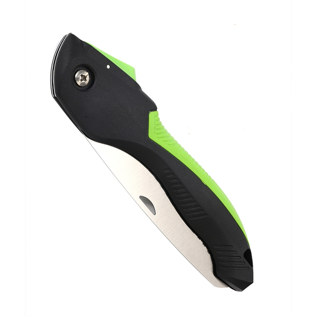 FS10 Folding Pruning Saw with Non-Slip Ergonomic Handle, ABS Safety Lock, 2 Cutting Angles 