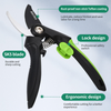 Bypass Pruner With PP+Fiber Strong Handle And TPR Soft Cushion Wholesale