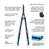 Hedge Shears for Pruning Borders And Bushes with Extendable Handle