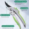 Professional Bypass Aluminum Pruner Heavy Duty Secateur