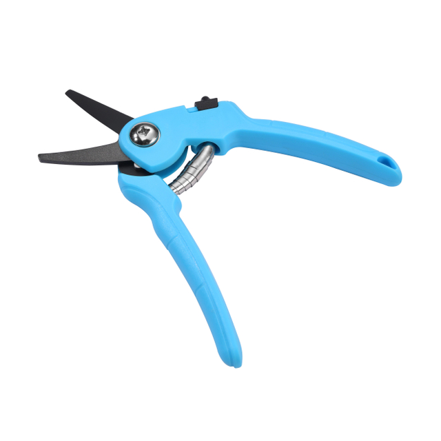 Straight Pruning Shears with Carbon Steel Blades, Florist Scissors