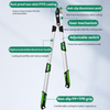 RL5831A2 40MM Bypass Lopper for Live Branches - Heavy Duty Gearing Mechanism for Effortless Cutting, Non-Slip Ergonomic PP+Fiber+TPR Grips, Secure Rivet-Fixed Handle, Professional Garden Lopping Shear