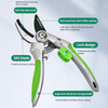 RC121B Heavy Duty Anvil Pruning Shears, Ergonomic Hand Tools,Scissors for Garden Pruners with 20mm Cutting Diameter for Woody Twigs And Branches