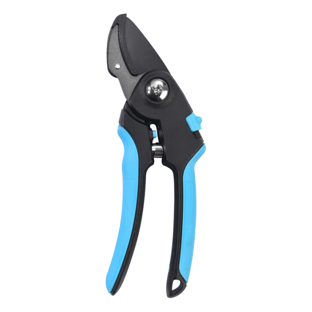 DIY Professional Anvil Pruners Strong Fiberglass Handle With Soft TPR Grip
