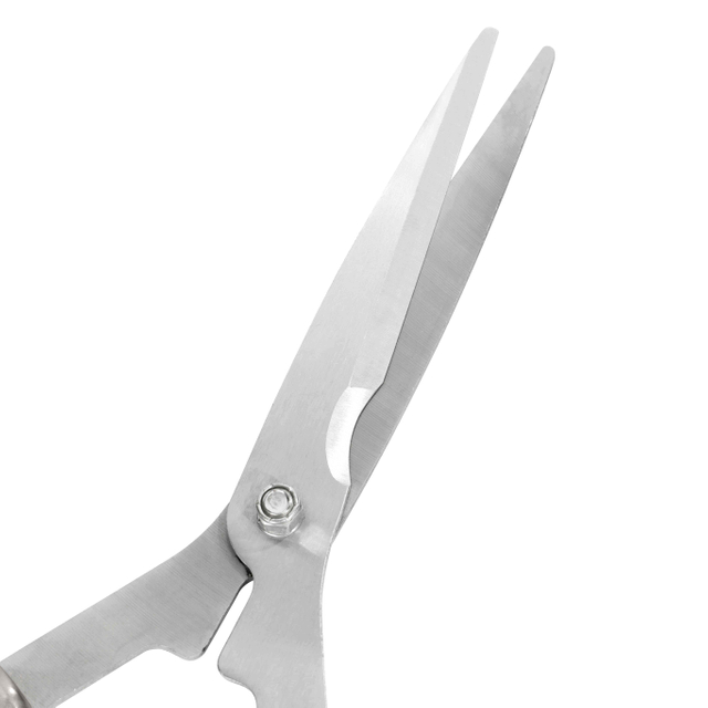 Premium Traditional Wood Handle Hedge Shears - Chrome Plated Blades, China Ash Wood Handle, Professional Garden Trimmer