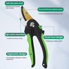 Professional 8" Anvil Pruner Heavy Duty Garden Shear