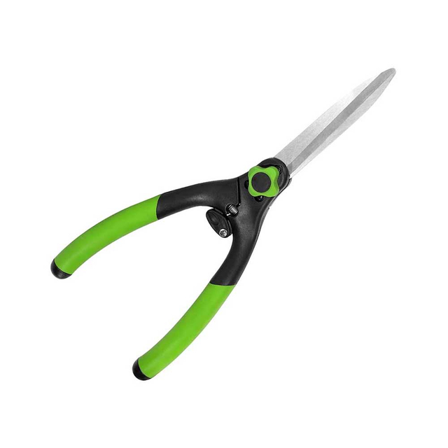 Heavy-Duty Professional Pruning Shears - Chrome Plated Blade, Ergonomic Nylon+TPR Handle