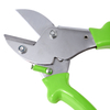 Professional Garden Shear Steel Anvil Pruner - 15mm Capacity, Chrome Plated Anti-Rust Blade