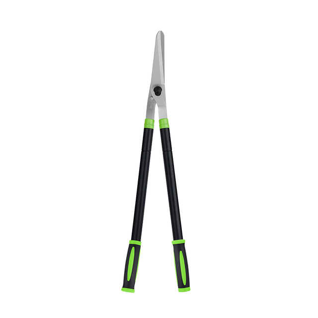 50# Carbon Steel Hedge Shears with Hard Chrome Blades & Ergonomic Grip