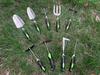 Polished Stainless Steel Garden Tool with PP+TPR Comfort Grip Handle