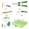 Stainless Steel Gardening Hand Tool Set with Pruner And Storage Box